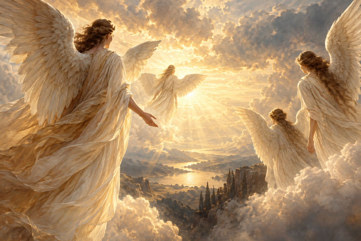 Virtues with the Archangels